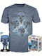 Funko Поп! Tees Филми: Star Wars - Mandalorian (Г) (Л) Люлееща се глава
