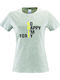 Sol's So Happy I'm Forty Damen T-shirt Weiß