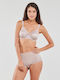 Soft Ladyform Bra without Padding Underwire Pink