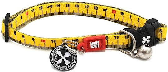 Max & Molly Ruler Κολάρο Γάτας Smart ID Κίτρινο