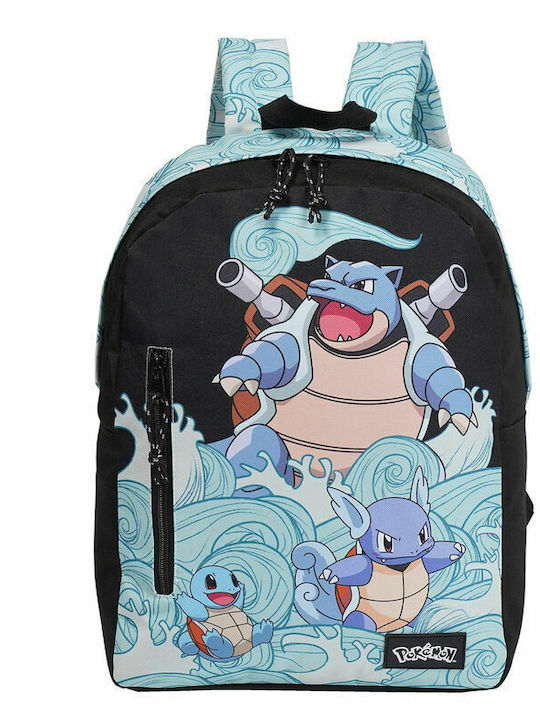 CyP Brands Pokemon Schiggy Evolution Schulranzen Rucksack Grundschule Hellblau