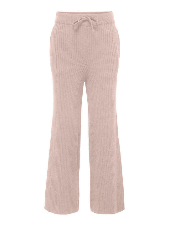 Pantaloni din Material Textil pentru Copii Roz