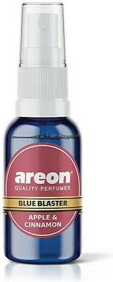 Areon Car Air Freshener Spray Blue Blaster Apple & Cinnamon 30ml