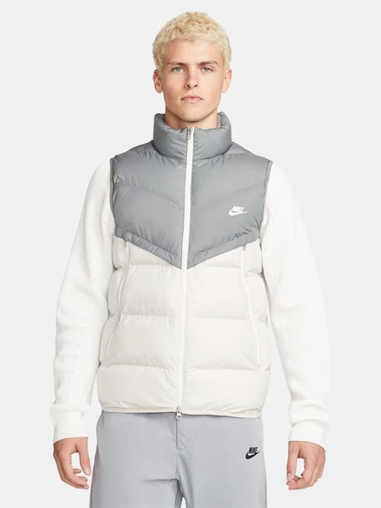 STORM FIT Ärmellos Winter Jacke Puffer Gray