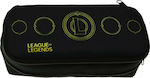 Gim Fabric Pencil Case League of Legends Hextech with 1 Compartment Black