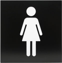 Grekon Self-Adhesive WC Women's Sign 515-3