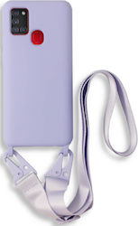 Bodycell Задна корица Силикон с Каишка Violet (...