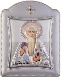 Slevori Saint Spyridon Silver 6x6cm