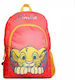 Bagtrotter Lion King Schulranzen Rucksack Kindergarten Rot