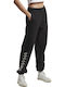 Code Core Hohe Taille Jogginghose Jogger Schwarz