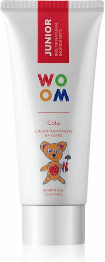 Woom Pastă De Dinți Pentru Copii Pentru 6+ Ani Cu Aromă Cola 50ml