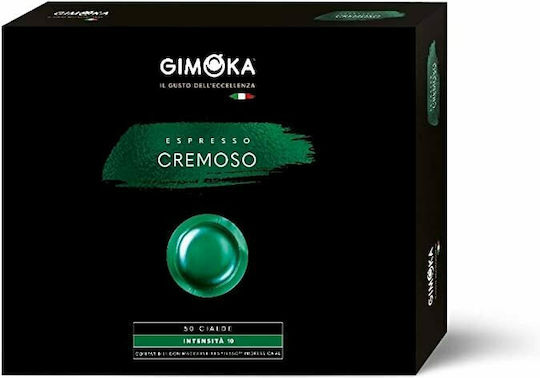 Gimoka Κάψουλες Espresso Έντασης 10 Συμβατές με Μηχανή Nespresso Professional 50caps