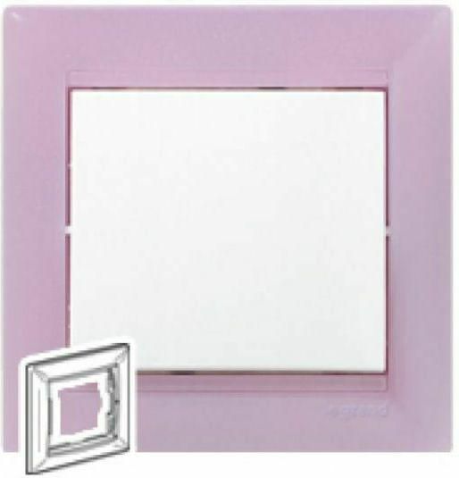 Legrand Valena Vertical Switch Frame 1-Slot Purple 770051