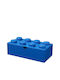 LEGO Kinder Aufbewahrungsbox aus Kunststoff Blau 31.6x11.3x15.8cm 1Stück