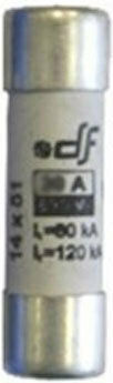 Adeleq Cartridges Safety Cylindrical Porcelain Fast-Bow 14x51mm 25A 1pcs