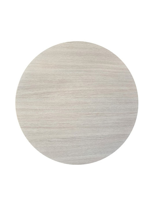 Zita Plus Woody Rotundă Suprafața mesei Werzalit Woody 70x70x2.5cm 13.0076 1buc