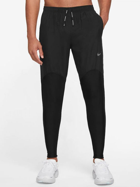 Nike Παντελόνι Φόρμας Dri-Fit με Λάστιχο Μαύρο