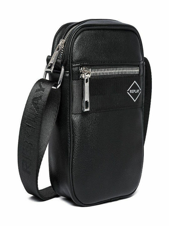 Herrentasche Schulter / Crossbody Schwarz
