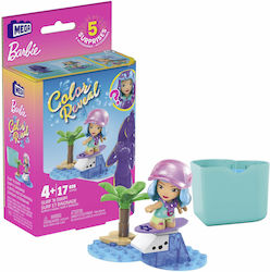 Mega Bloks Τουβλάκια Barbie Surf N Swim Color R...