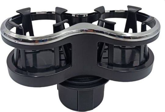 Car Cup Holder 2 Positions for Console in Black Color