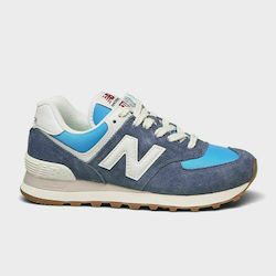 New Balance 574 Ανδρικά Sneakers Μπλε