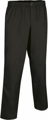 Valento Pixel Unisex Black Medical Pants Cotton and Polyester