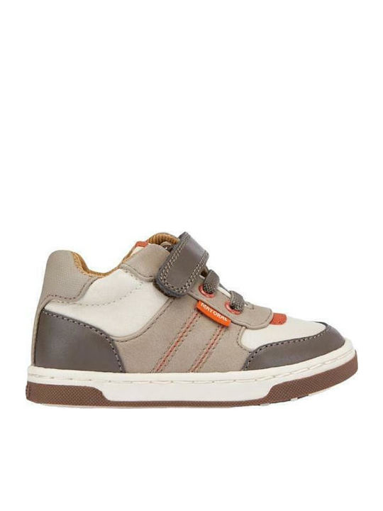 Mayoral Παιδικά Sneakers με Σκρατς Μπεζ