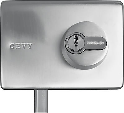 Gevy Lock Floor Glass Door with Double Locking