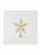 Eurolamp Christmas Star Ornament Gold 25x30cm