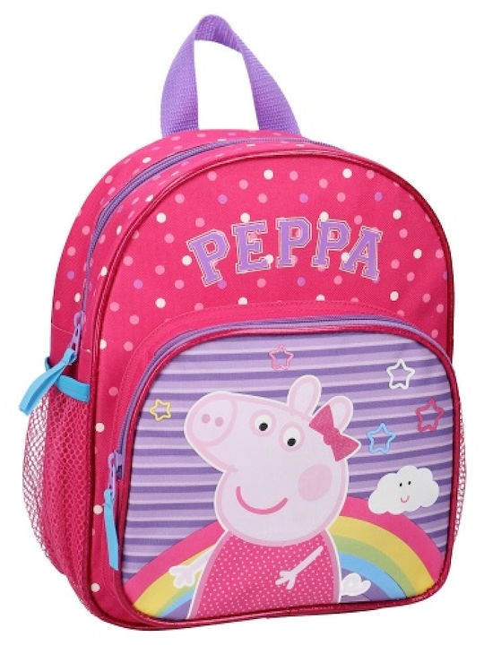 Peppa Pig Make Believe Σχολική Τσάντα Πλάτης Νηπιαγωγείου Ροζ