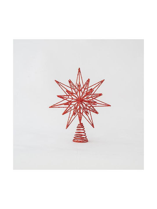 Eurolamp Christmas Star Ornament Red 25x30cm