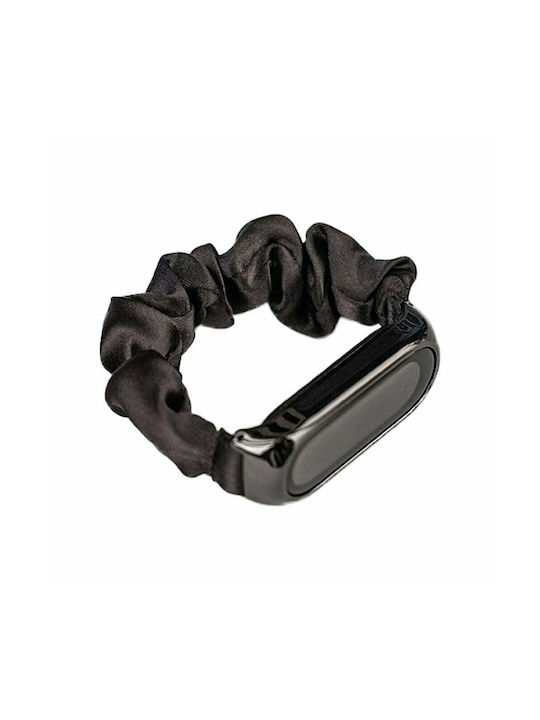 Hurtel Cloth Λουράκι Υφασμάτινο Μαύρο (Mi Smart Band 5/Mi Smart Band 6)