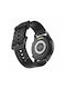 Hurtel Watch Strap Y Каишка Силикон Черен (Галакси Уотч (46мм) / Гиър С3)