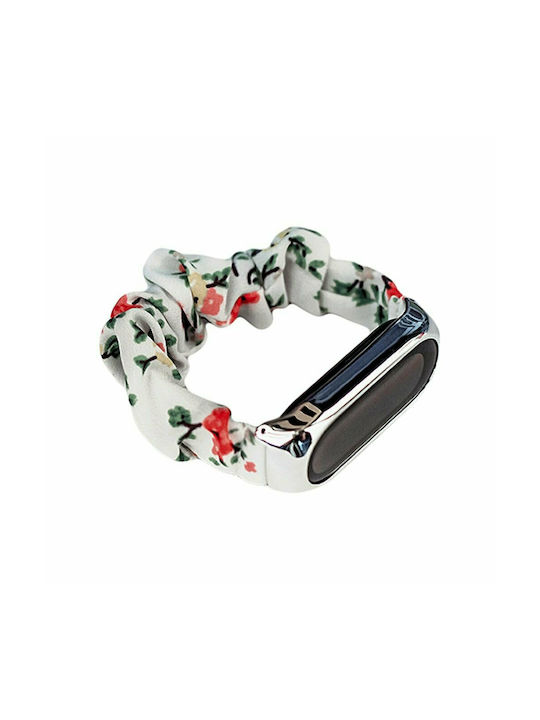 Hurtel Fabric Band Λουράκι Υφασμάτινο Λευκό (Mi...