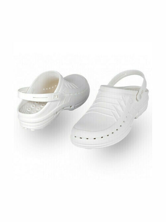 Wock Clog Clog Sambo Unisex White