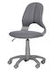 Kids Desk Chair Gray 46x51x90cm