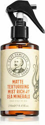 Captain Fawcett's Matte Texturizing Mist Rich Sea Minerals Sea Salt Spray 250ml