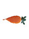 Lorena Canals Kids Decorative Pillow Carrot Orange 25x40cm