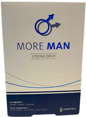 Vencil More Man Strong Drive Besondere Nahrungsergänzungsmittel für Libido & Testosteron Verstärkung 50 Stücke