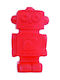Egmont Led Kids Decorative Lamp Robot Red 18x10x33εκ.