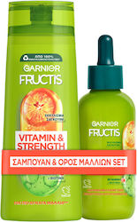 Garnier Fructis Vitamin & Strength Σετ Περιποίησης Μαλλιών για Αναδόμηση & Θρέψη 2τμχ