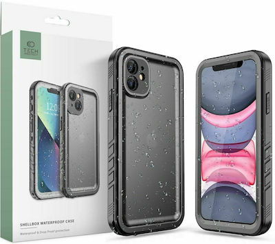 Tech-Protect Shellbox IP68 360 Vollschutz Kunststoff / Silikon Schwarz (iPhone 11)