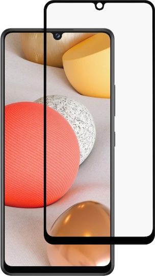 Full Face Tempered Glass Μαύρο (Galaxy A42)