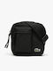 Flat Herrentasche Schulter / Crossbody Schwarz