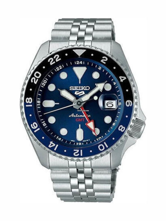 Seiko 5 Sports Ρολόι Αυτόματο με Μεταλλικό Μπρασελέ Seiko 5 Sports Ρολόι Αυτόματο με Μεταλλικό Μπρασελέ