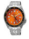 Seiko 5 Sports Men's Watch 42.5mm Automatic with Silver Metal Bracelet