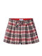 Kids' Shorts/Bermudas Fabric Burgundy