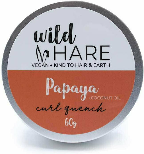 Ancient Wisdom Ppaya Wild Hare Curl Guench Solid Шампоан Изглаждане за Къдрави Коси 60гр