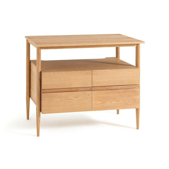 La Redoute Interieurs Laval Шкаф без Мивка Д100xШ51xВ80см Дъб