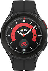 Samsung Galaxy Watch5 Pro Titanium 45mm Waterproof with Heart Rate Monitor (Black)